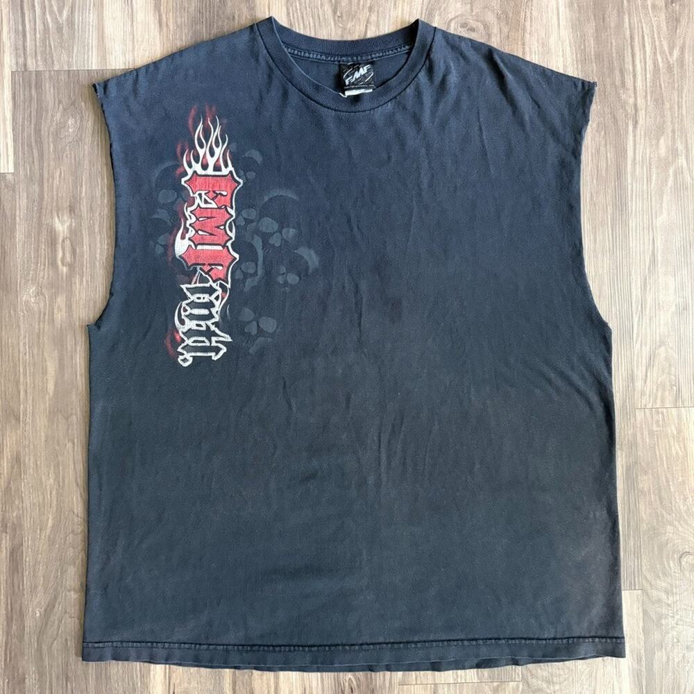 Vintage FMF Flying Machine Factory T-Shirt Men's Size 2XL Faded Motocross Y2K